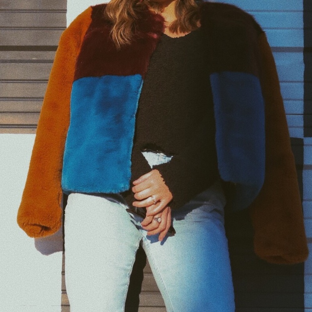 Faux Fur Coat